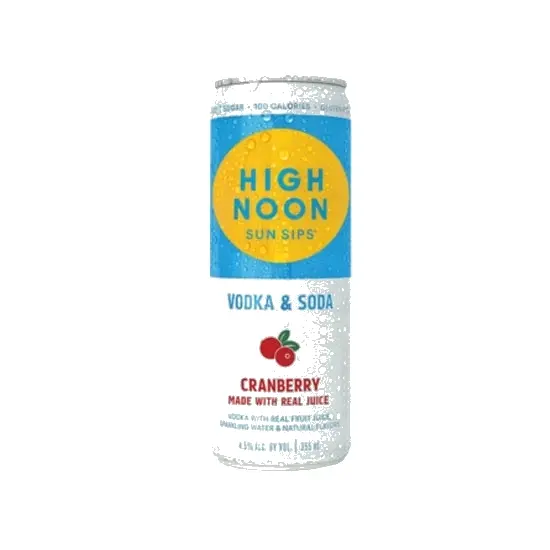 High Noon Hard Seltzer Cranberry 4 Pack at CBC Liquors, Westford, Westford MA