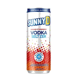 Sunnyd Tangy Orange Vodka Seltzer, 4 Pack