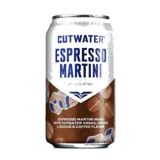 Cutwater Espresso Martini Ready-To-Drink, 4 Pack