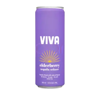Elderberry Tequila Seltzer