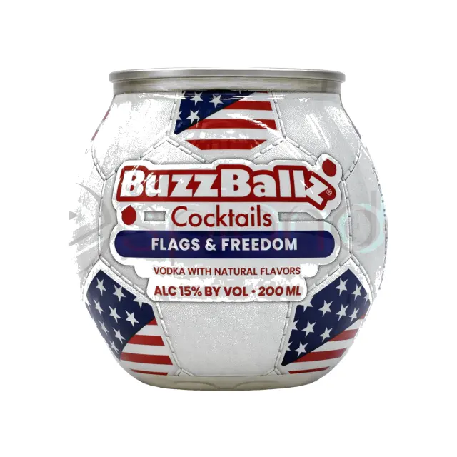 Buzz Ballz Flags & Freedom 200 ML at CBC Liquors, Westford, Westford MA