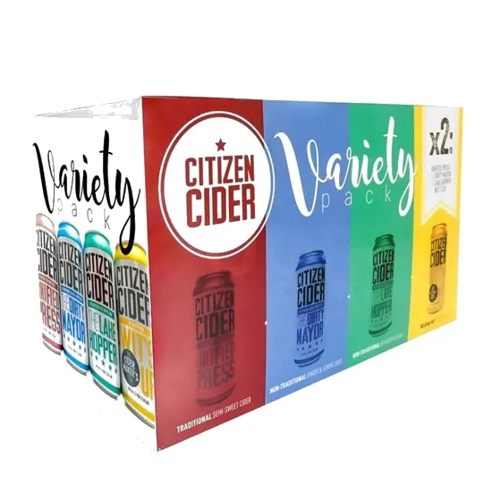 Citizen Cider Variety Pack 8 Pack at CBC Liquors, Westford, Westford MA