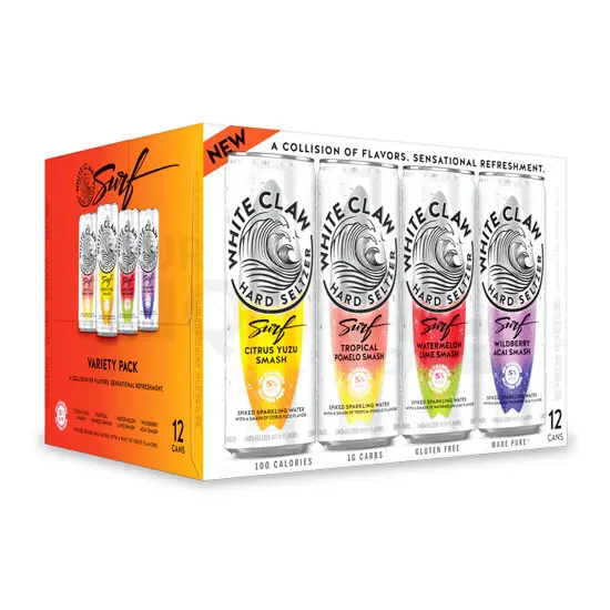 White Claw Surf Variety Pack 12 Pack at CBC Liquors, Westford, Westford MA