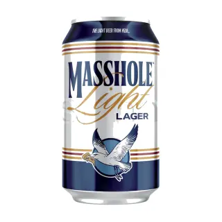 Masshole Light Lager, 1/6 BBL KEG