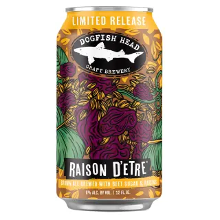 Dogfish Head Raison D'Extra Speciality Beer, 4 Pack