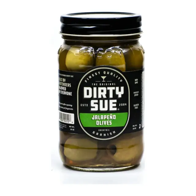 Dirty Sue Jalapeno Olives 16 OZ at CBC Liquors, Westford, Westford MA