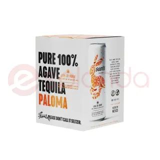 Suerte Tequila Paloma Ready-To-Drink, 4 Pack