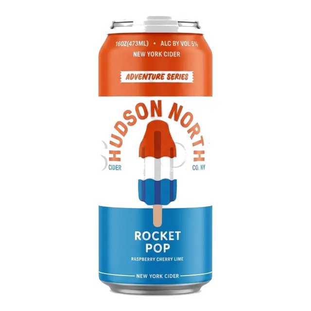 Hudson North Rocket Pop 16 OZ at CBC Liquors, Westford, Westford MA