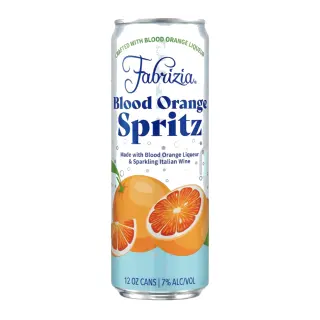 Fabrizia Blood Orange Spritz Ready-To-Drink, 4 Pack