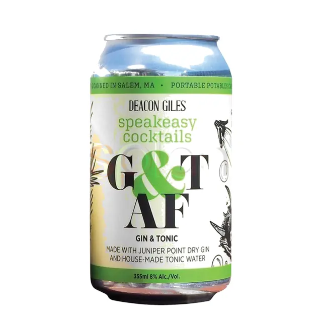 Deacon Giles G&T Af 12 OZ at CBC Liquors, Westford, Westford MA
