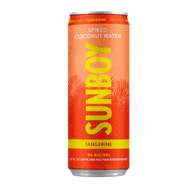 Sunboy Tangerine Spiked Water 4 Pack at CBC Liquors, Westford, Westford MA