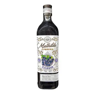 Mathilde Cassis Liqueur Liquers, 750 ML