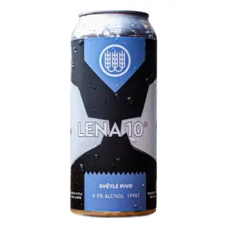 Schilling Lena 10 Svetle Pivo Lager, 16 OZ