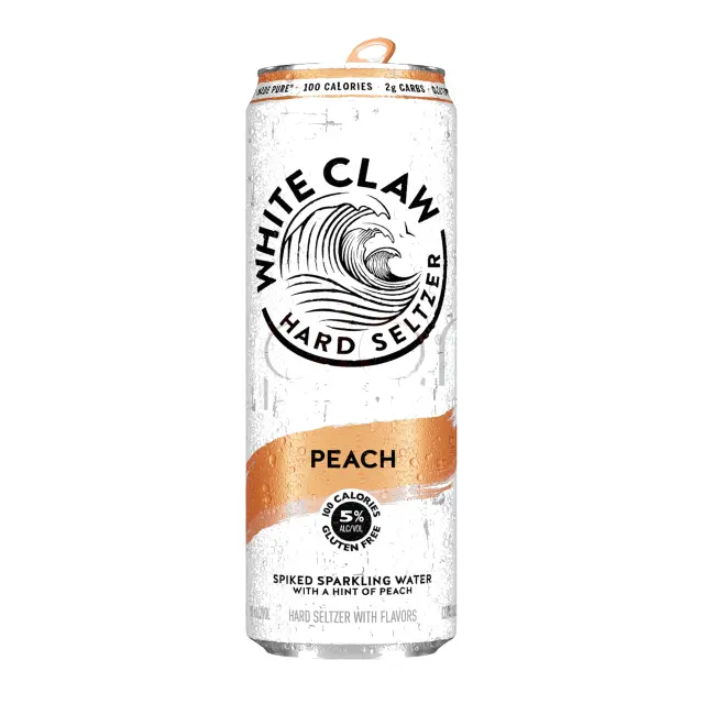 White Claw Peach 4 Pack at CBC Liquors, Westford, Westford MA