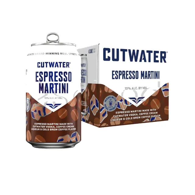 Cutwater Chocolate Espresso 4 Pack at CBC Liquors, Westford, Westford MA