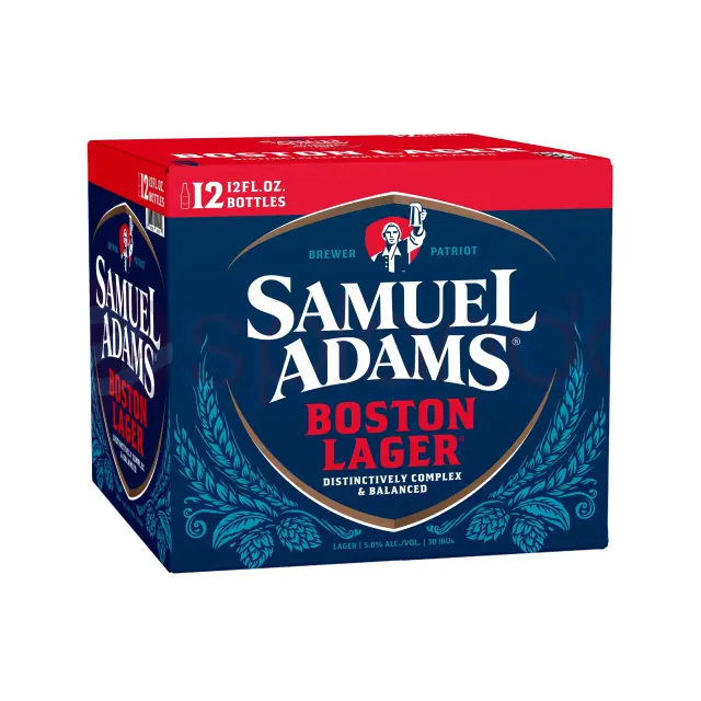 Sam Adams Boston Lager 12 Pack at CBC Liquors, Westford, Westford MA