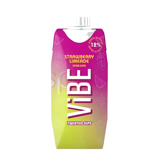 Vibe Strawberry Limeade 500 ML at CBC Liquors, Westford, Westford MA