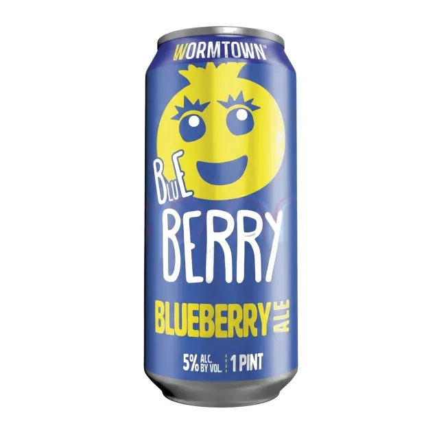 Wormtown Be Berry Blueberry 4 Pack at CBC Liquors, Westford, Westford MA