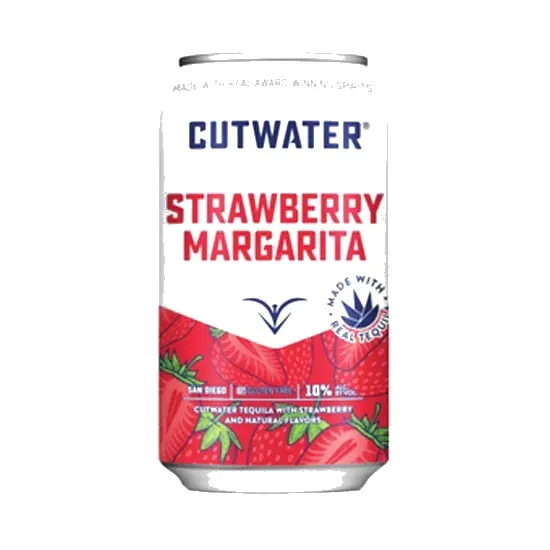 Cut Water Strawberry Margarita 4 Pack at CBC Liquors, Westford, Westford MA