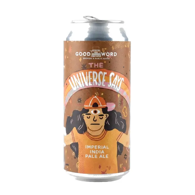 Good Word Universe Says 16 OZ at CBC Liquors, Westford, Westford MA