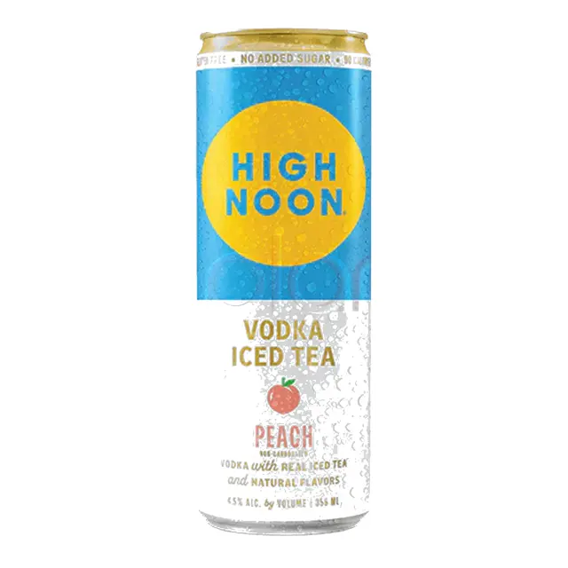 High Noon Vodka Iced Tea Peach 355 ML at CBC Liquors, Westford, Westford MA
