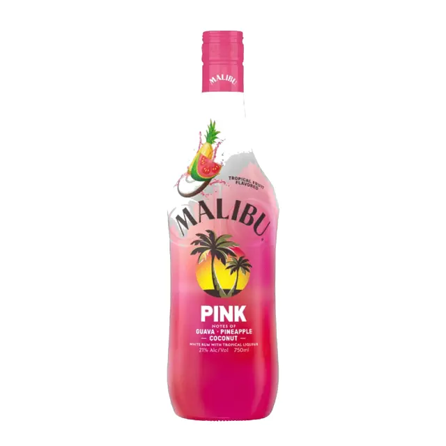 Malibu Pink Rum 750 ML at CBC Liquors, Westford, Westford MA