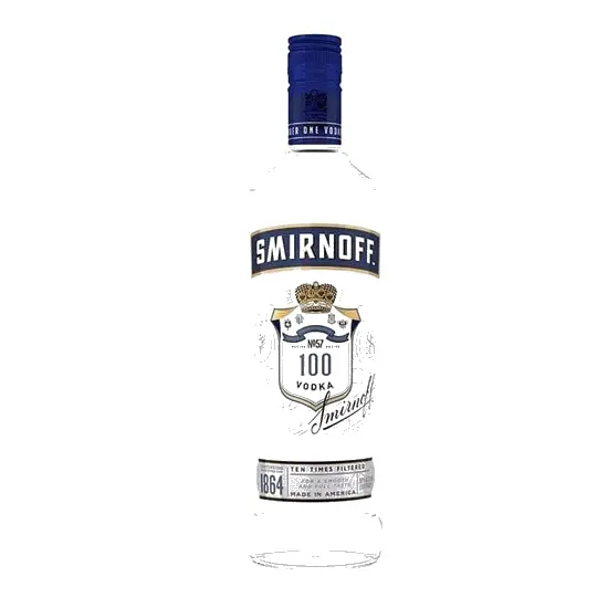 Smirnoff Blue 100 Vodka 750 ML at CBC Liquors, Westford, Westford MA