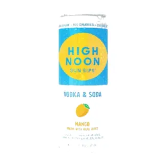 High Noon Hard Seltzer Mango, 4 Pack