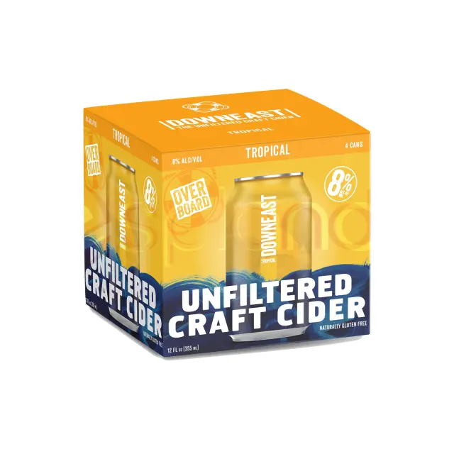 Downeast Cider Imperial Tropical 4 Pack at CBC Liquors, Westford, Westford MA