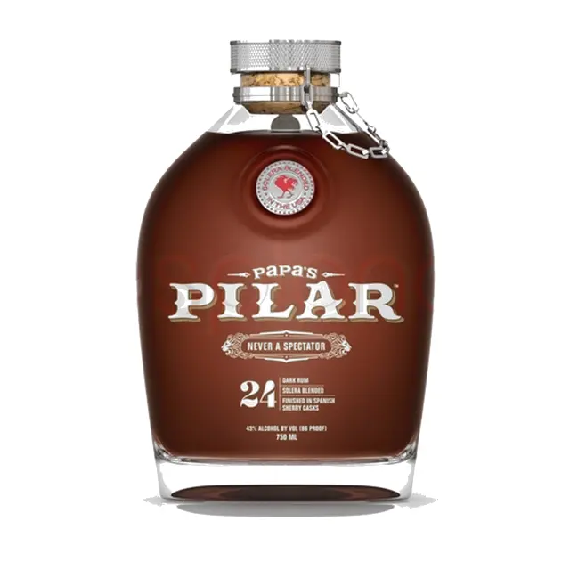 Papas Pilar Dark Rum 750 ML at CBC Liquors, Westford, Westford MA