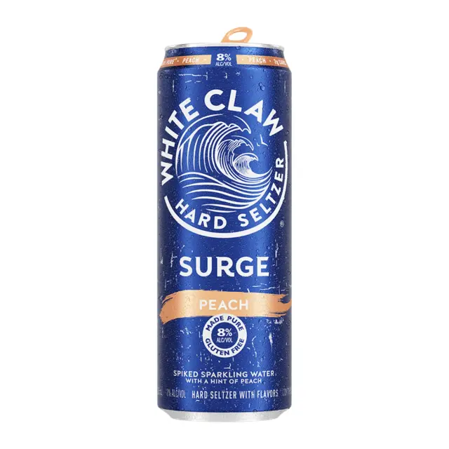 White Claw Surge Peach 12 OZ at CBC Liquors, Westford, Westford MA