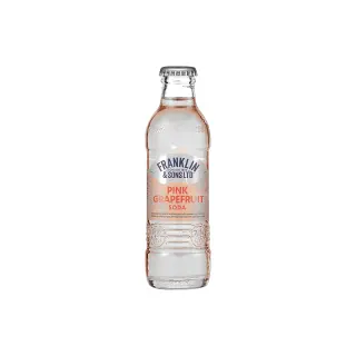 Franklin Sons Pink Grapefruit Mixers, 4 Pack