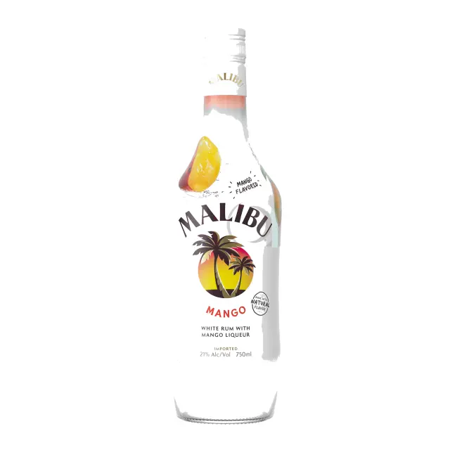 Malibu Mango Rum 750 ML at CBC Liquors, Westford, Westford MA
