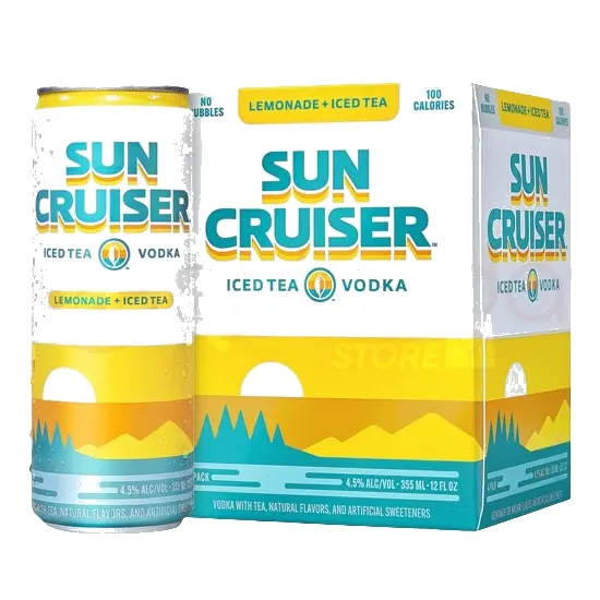 Sun Cruiser Lemonade Iced Tea Vodka 8 Pack at CBC Liquors, Westford, Westford MA