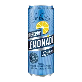 Fabrizia Blueberry Lemonade Ready-To-Drink, 4 Pack