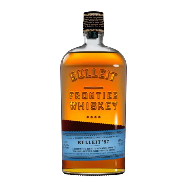 Bulleit 87 Bourbon Rye Blend 750 ML at CBC Liquors, Westford, Westford MA
