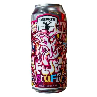 Drekker Fluff Stuff Cherry Fruit Beer, 4 Pack