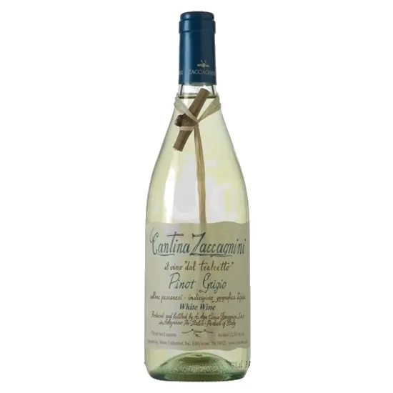 Cantina Zaccagni Pinot Grigio 750 ML at CBC Liquors, Westford, Westford MA
