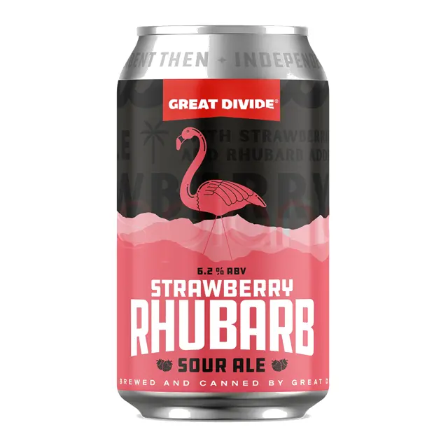 Great Divide Strawberry Rhubarb 6 Pack at CBC Liquors, Westford, Westford MA