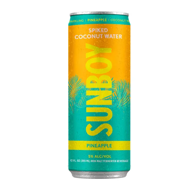 Sunboy Pineapple Spiked Water 4 Pack at CBC Liquors, Westford, Westford MA