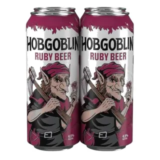 Hobgoblin Ruby Beer Speciality Beer, 4 Pack