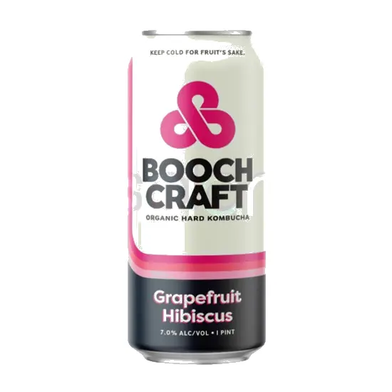 Booch Craft Grapefruit Hibiscus 6 Pack at CBC Liquors, Westford, Westford MA