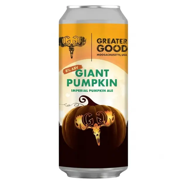 Greater Good Giant Pumpkin 16 OZ at CBC Liquors, Westford, Westford MA