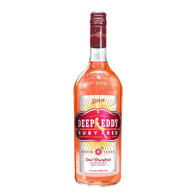 Deep Eddy Ruby Red Vodka 750 ML at CBC Liquors, Westford, Westford MA