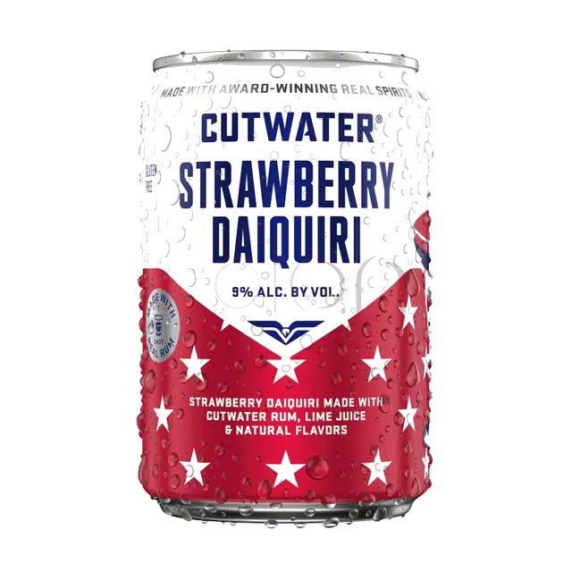 Cutwater Strawberry Daiquiri 200 ML at CBC Liquors, Westford, Westford MA