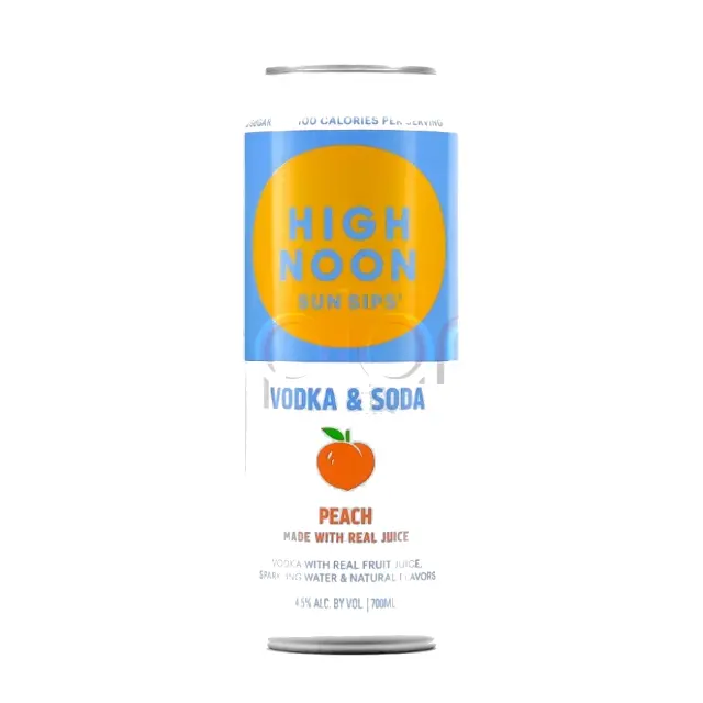 High Noon Peach Vodka Seltzer 12 OZ at CBC Liquors, Westford, Westford MA