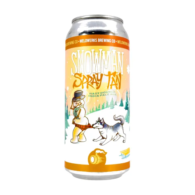 Weldworks Snowman Spray Tan 4 Pack at CBC Liquors, Westford, Westford MA