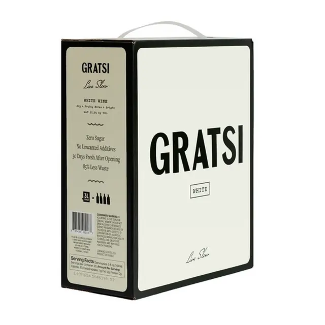 Gratsi White Wine 3 Liter at CBC Liquors, Westford, Westford MA