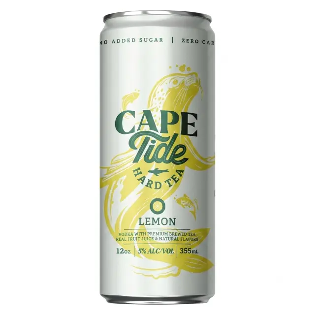 Cape Tide Lemon Vodka Tea 12 OZ at CBC Liquors, Westford, Westford MA