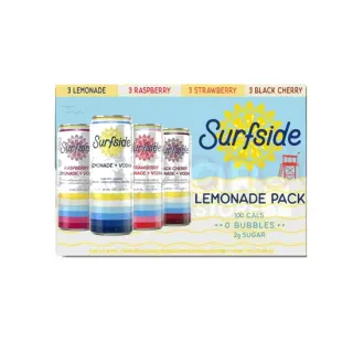 Surfside Lemonade Pack Seltzers, 8 Pack
